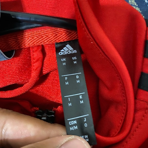 Adidas Traksuit jacket Red - Picture 4 of 7
